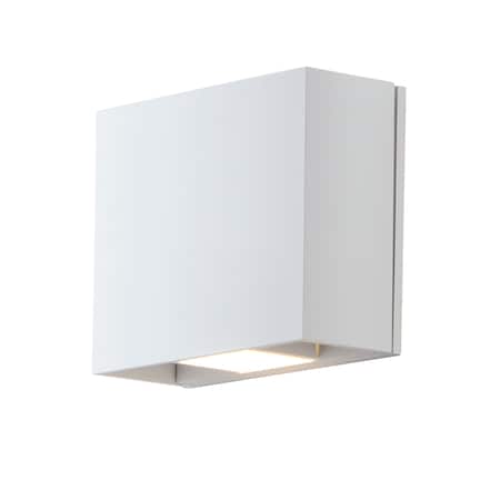 Et2 Alumilux Sconce 2-Light 7" Wide White Wall Sconce E41328-WT